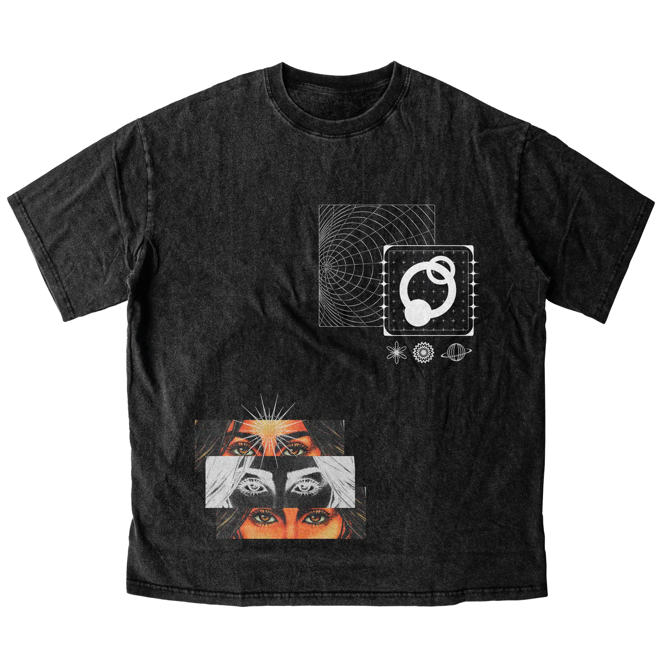 XXI Tee – Ocular Code Black