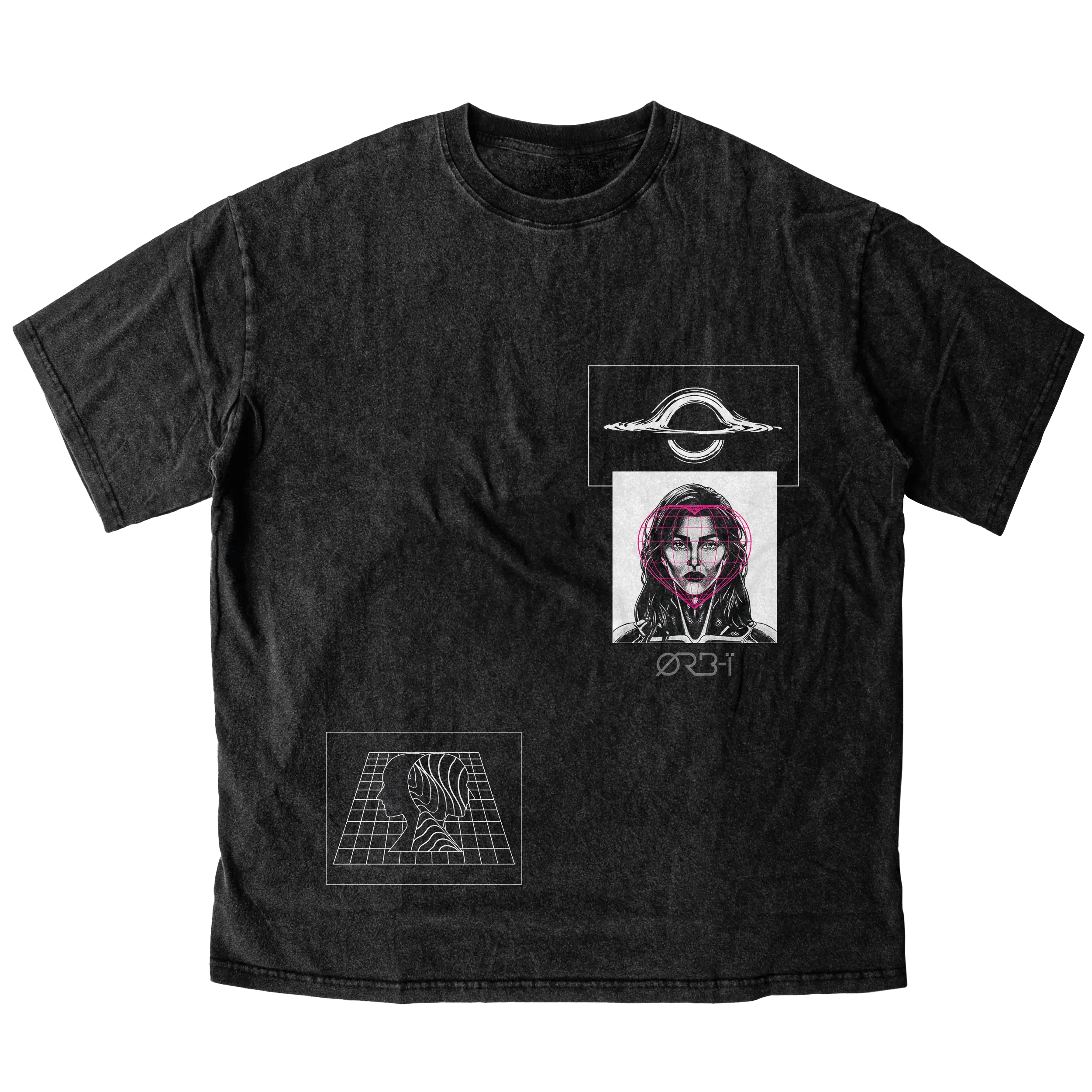 Ad Astra Tee – Cosmic Signal Black
