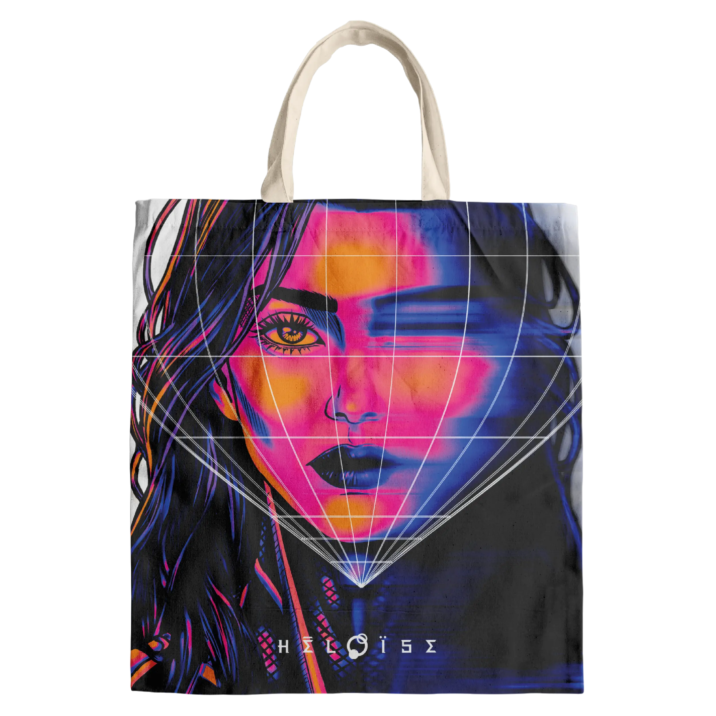 Radiant Orbit –Ivory Tote